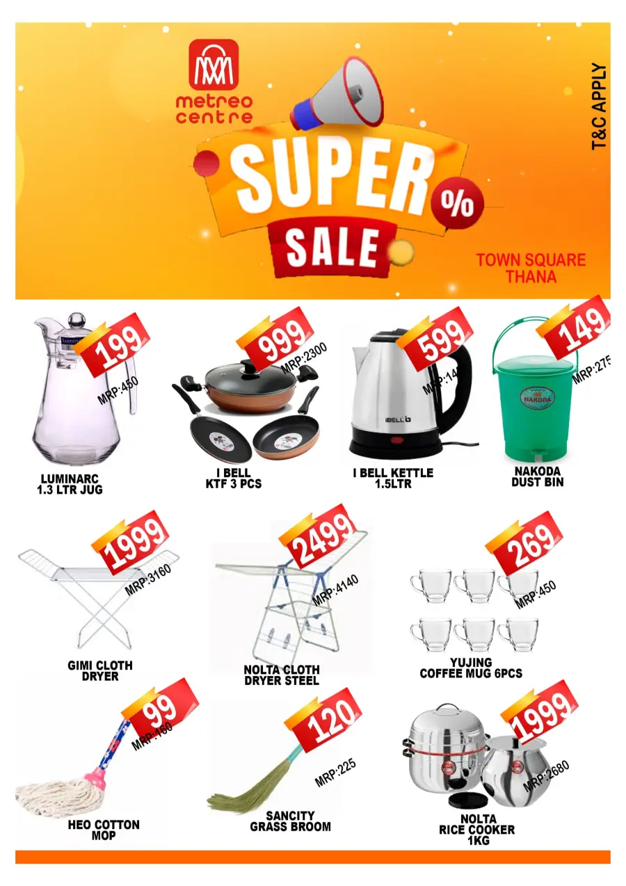 Friday Offer In Metro Centre Kannur
