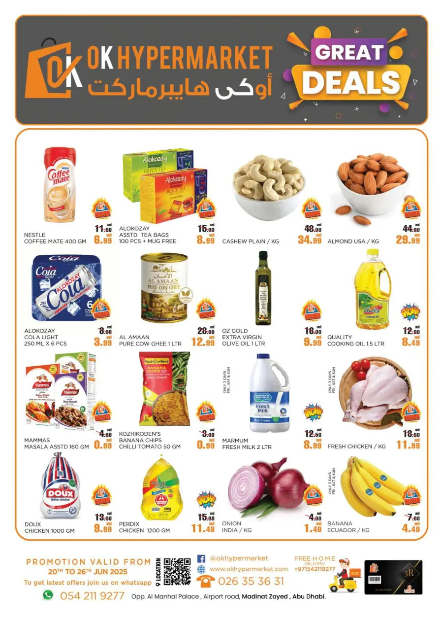 Great Deals In OK Hypermarket Abu Dhabi