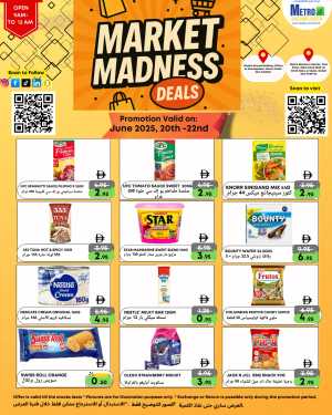 Market Madness Deals In Metro Discount Center Dubai