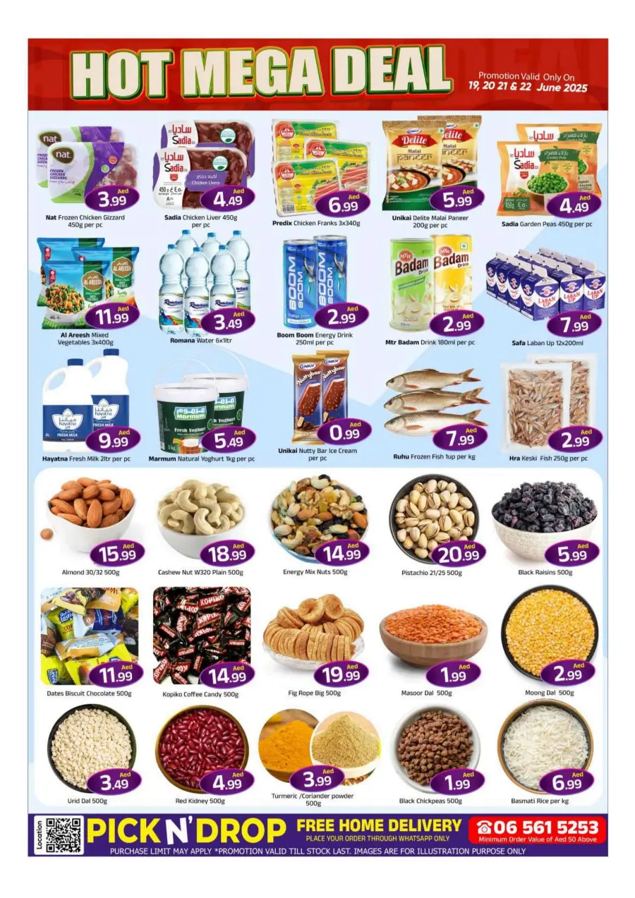 Hot Mega Deals In Mubarak Hypermarket Sharjah / Ajman