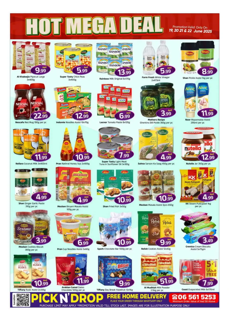 Hot Mega Deals In Mubarak Hypermarket Sharjah / Ajman