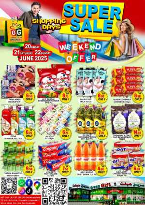 Weekend Offer – Big Savings Now On! In Green Gift Dubai