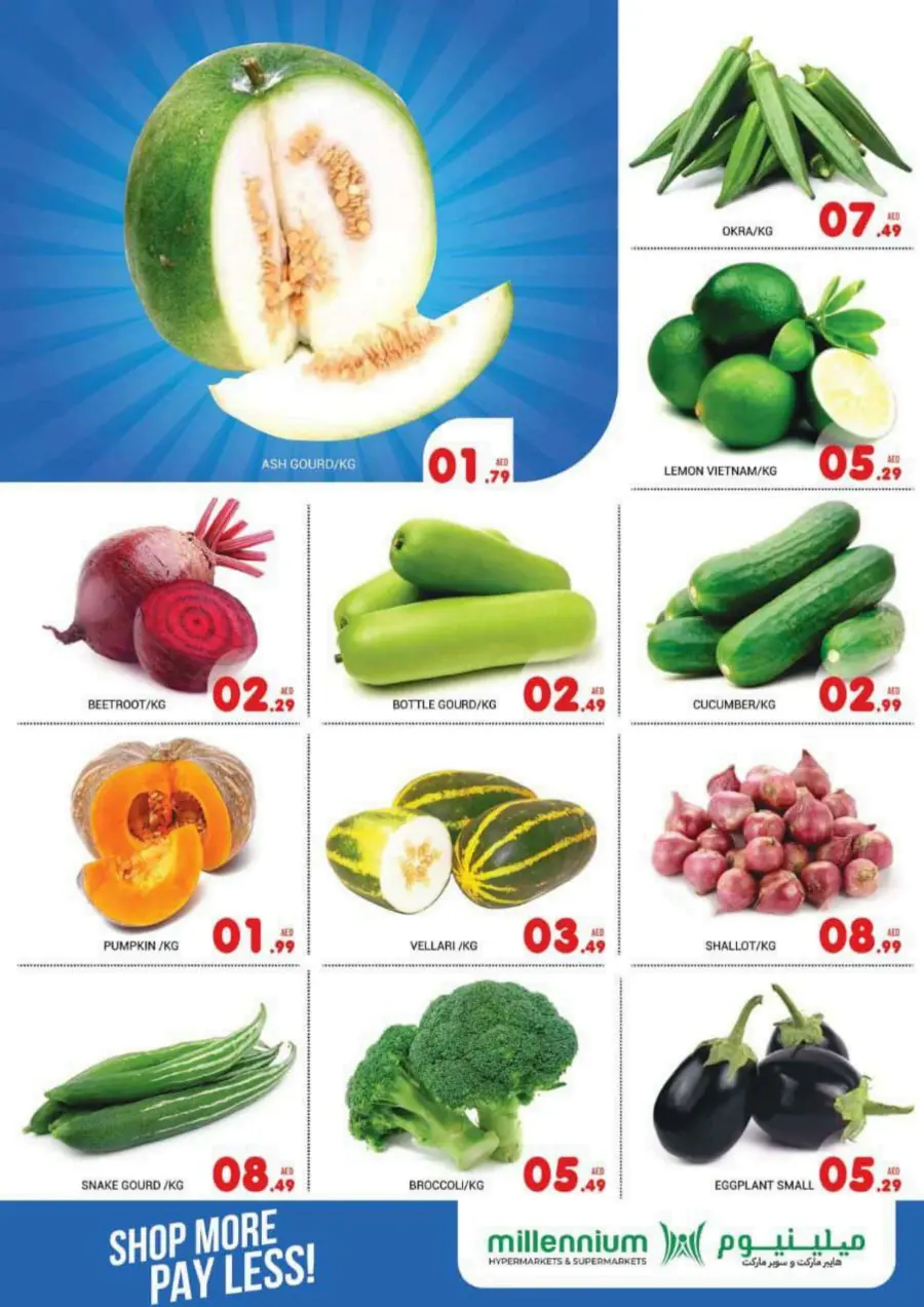 Shop More, Pay Less! In Millennium Hypermarket Abu Dhabi