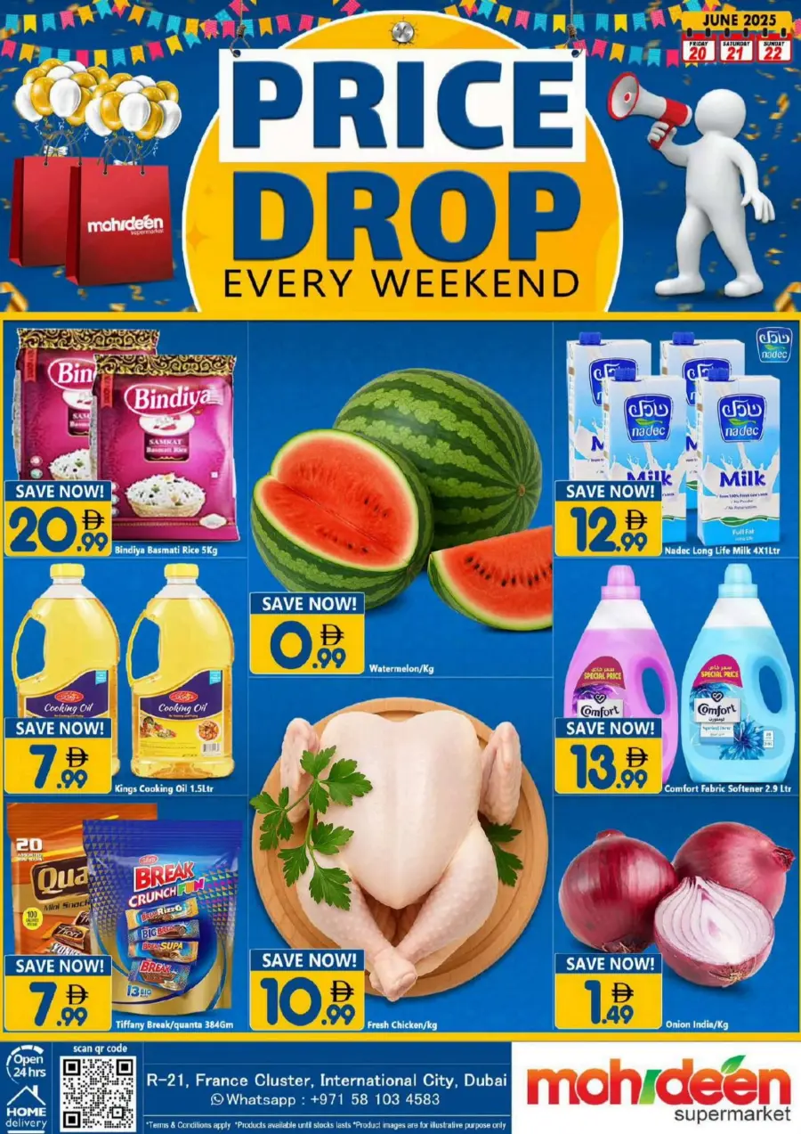 Price Drop, Every Weekend In Mohideen Supermarket Dubai
