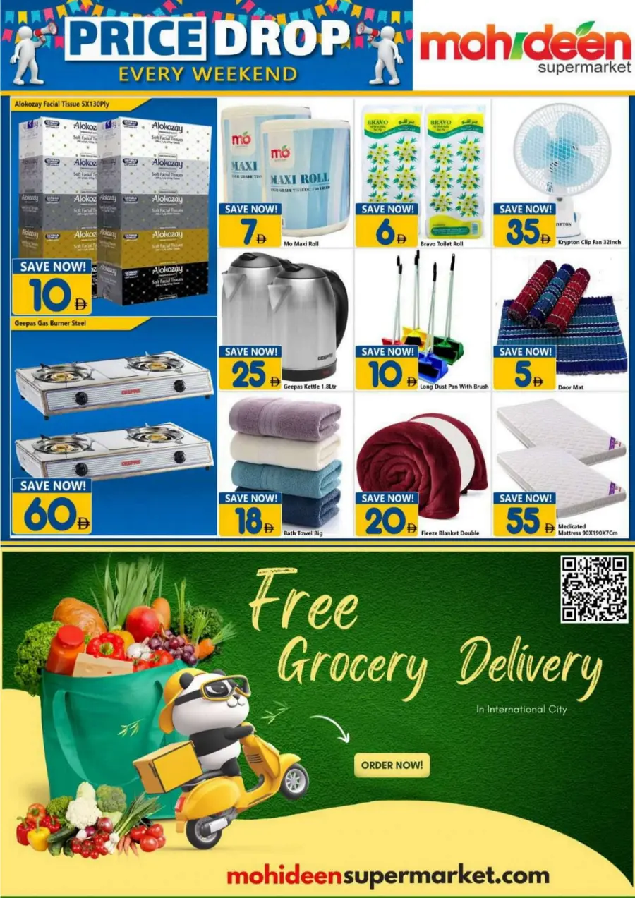 Price Drop, Every Weekend In Mohideen Supermarket Dubai