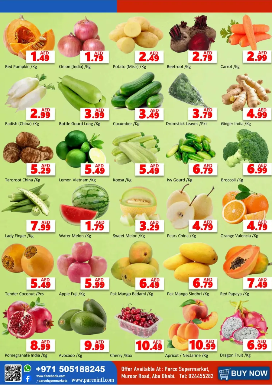 Summer Big Sale In PARCO Hypermarket Abu Dhabi