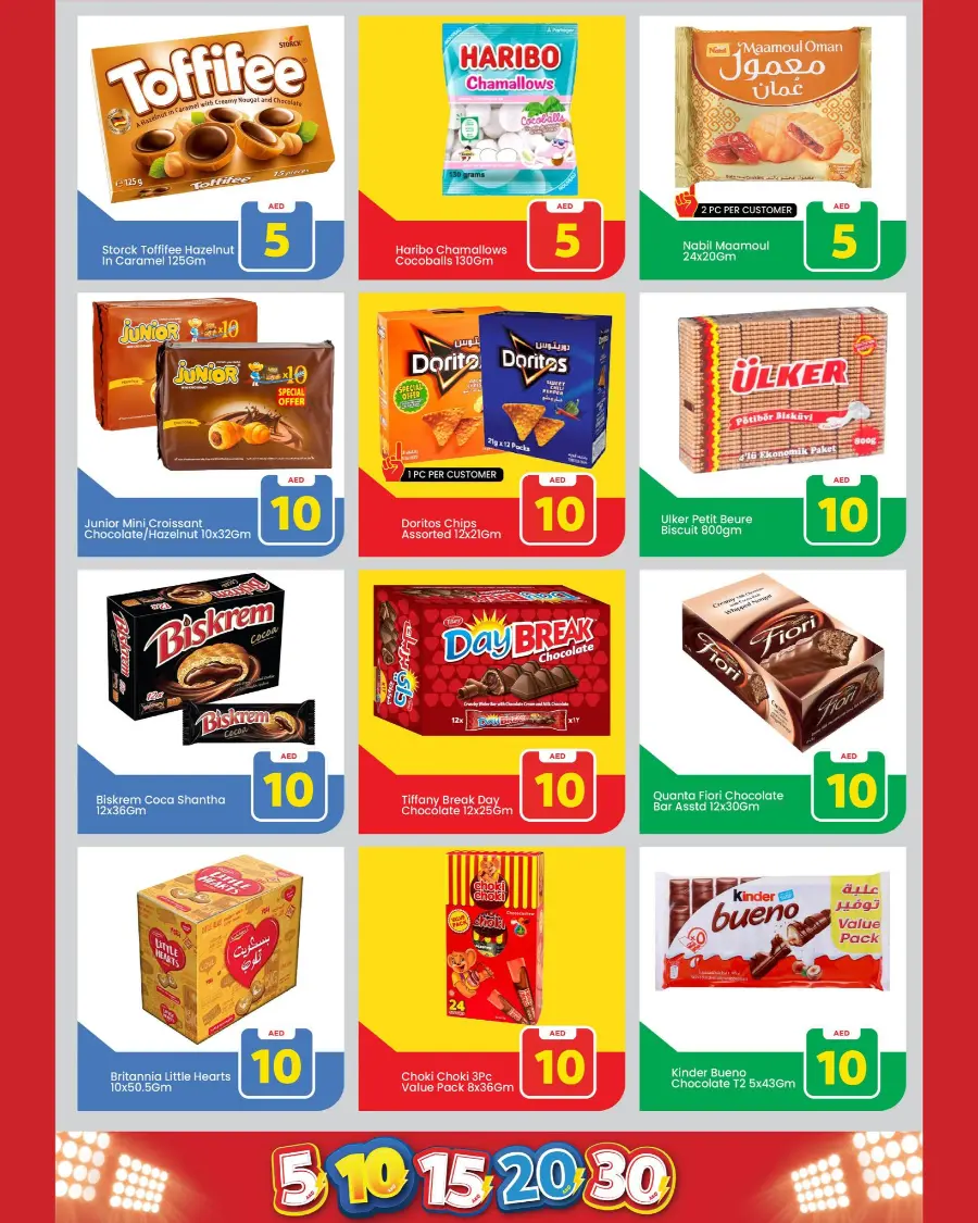 Exiting Figures In Mark & Save Abu Dhabi