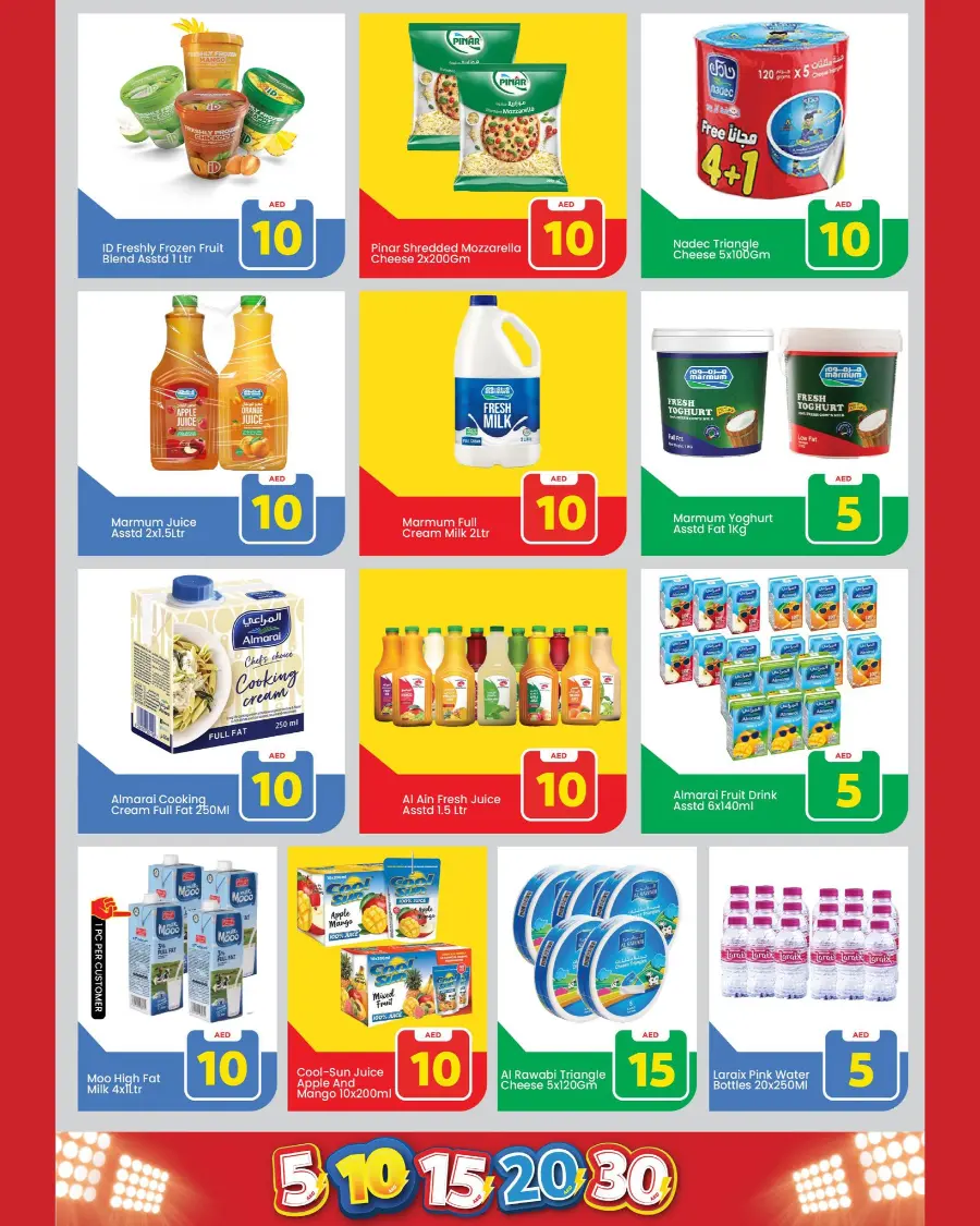 Exiting Figures In Mark & Save Abu Dhabi