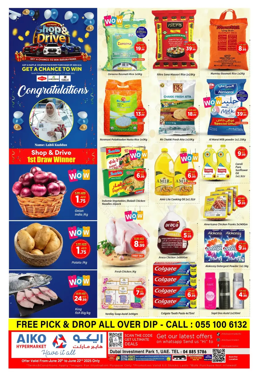 Mega Sale In AIKO Hypermarket Dubai