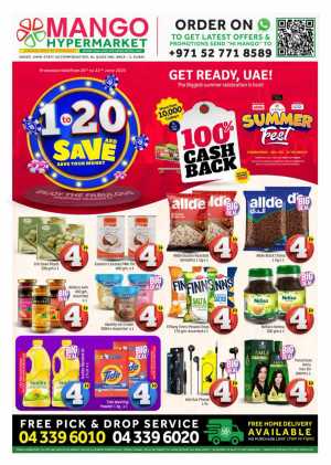 1 To 20 Save Mega Deals In Mango Hypermarket Dubai