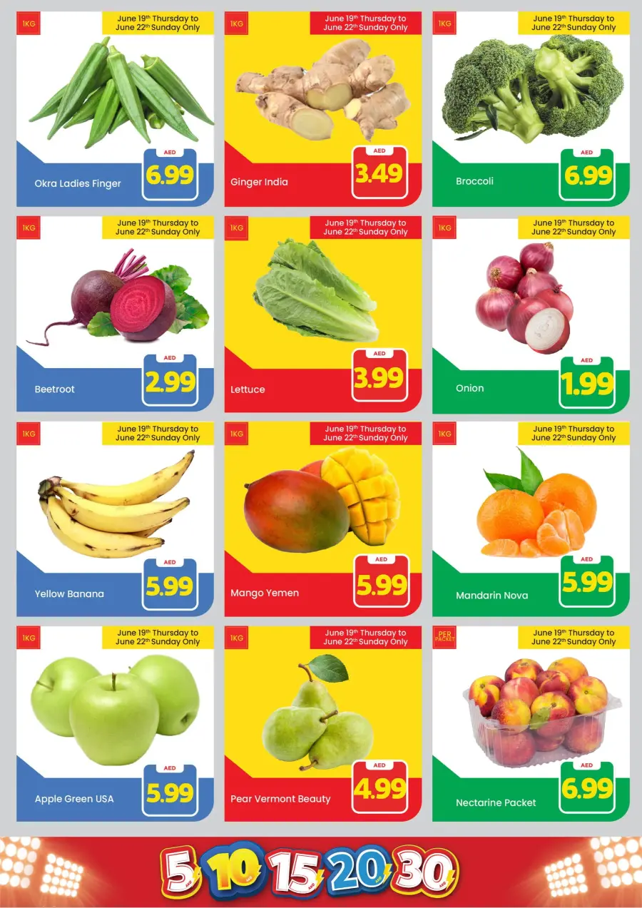 Exiting Figures In Mark & Save Dubai