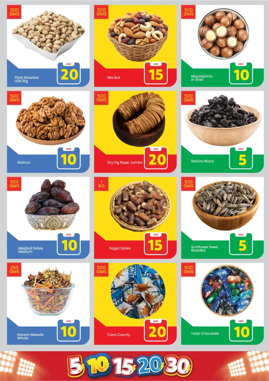 Exiting Figures In Mark & Save Dubai