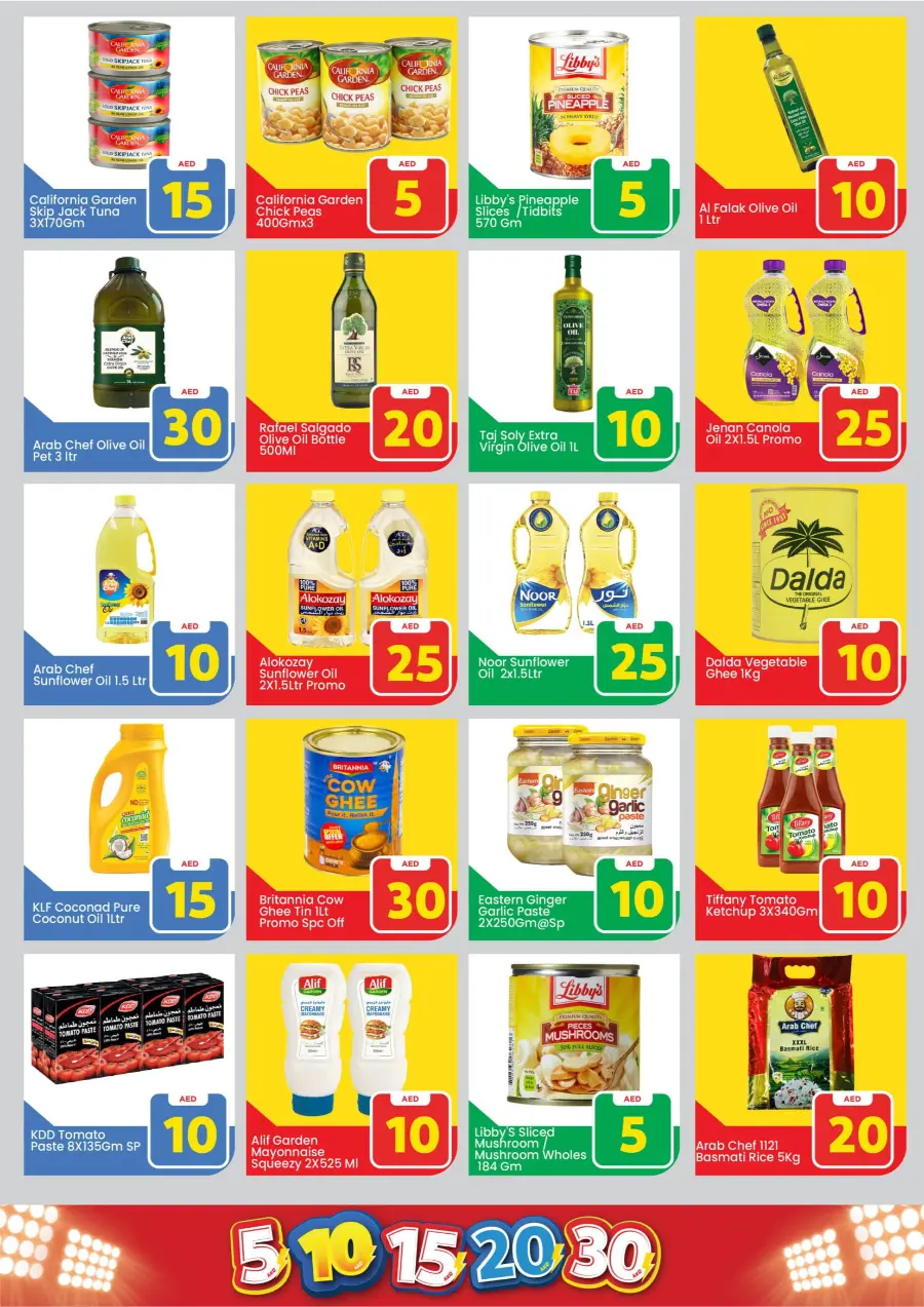Exiting Figures In Mark & Save Dubai