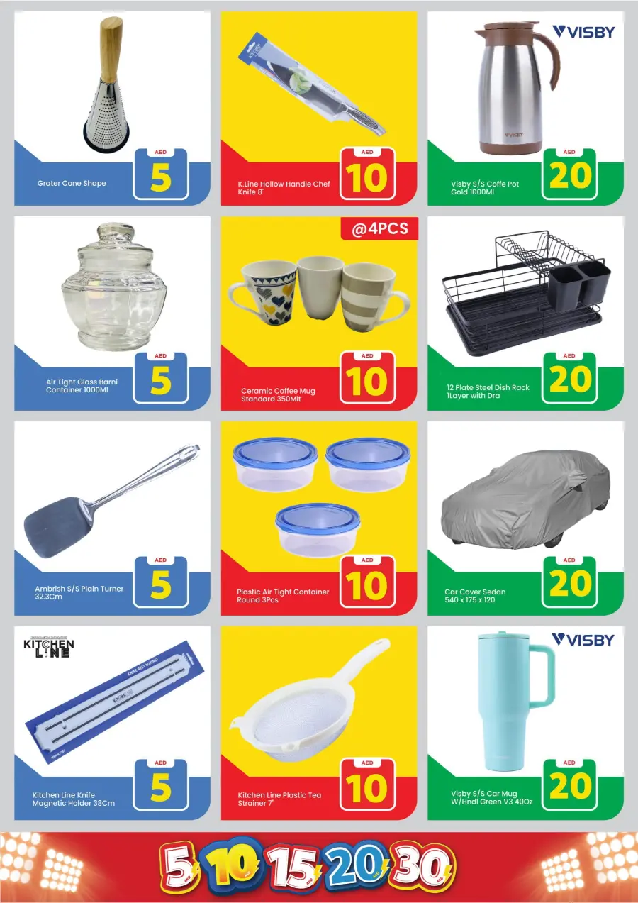 Exiting Figures In Mark & Save Dubai