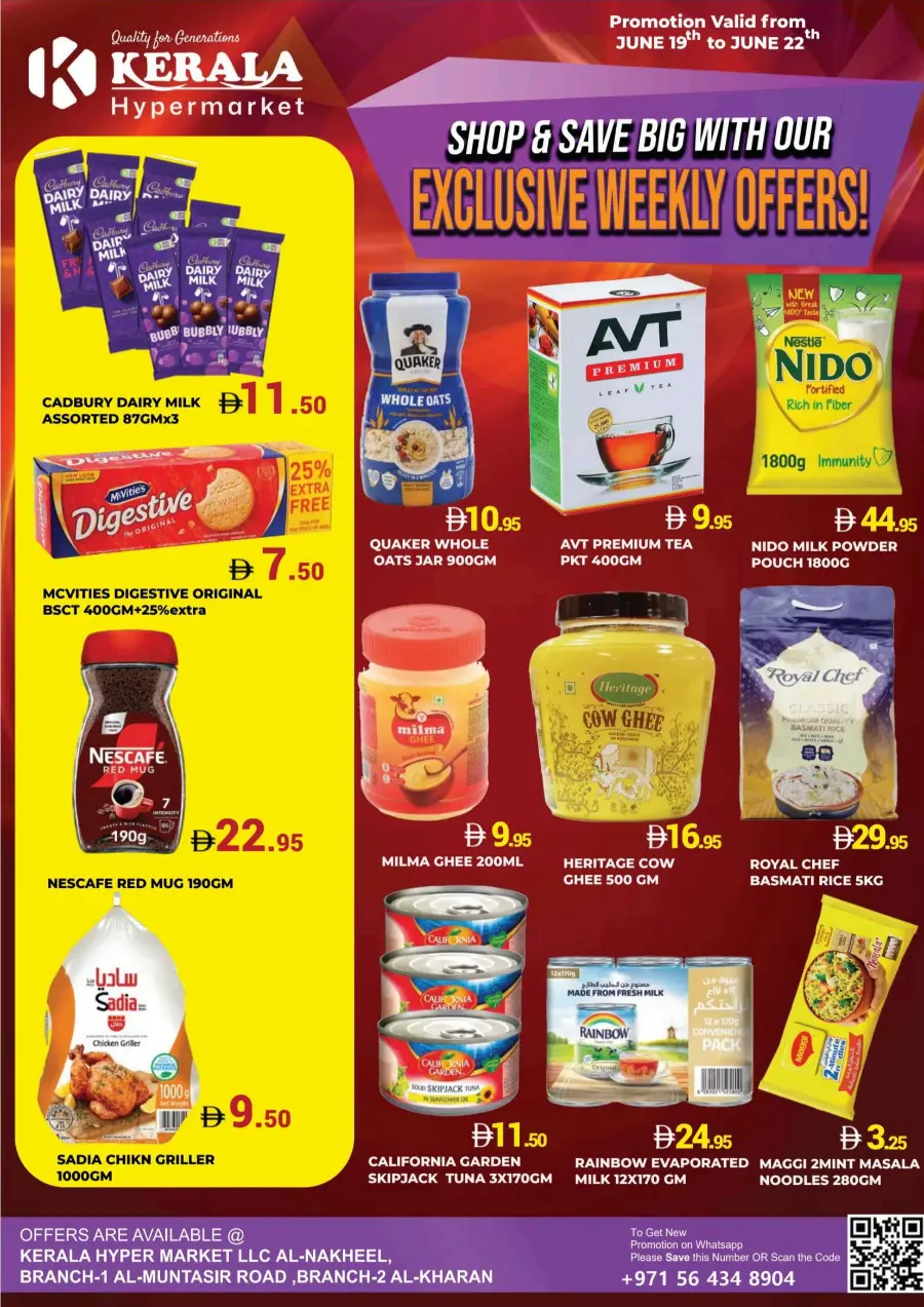 Shop & Save – Weekly Exclusive Offers Inside! In Kerala Hypermarket Ras al Khaimah