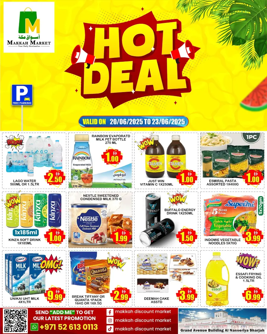 Hot Deals In Makkah Market Sharjah / Ajman