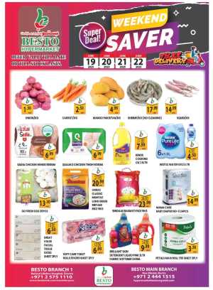 Weekend Saver In Besto Hypermarket Abu Dhabi