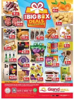 The Wonder Box Of Jumbo Deal In Grand Hypermarket Sharjah / Ajman