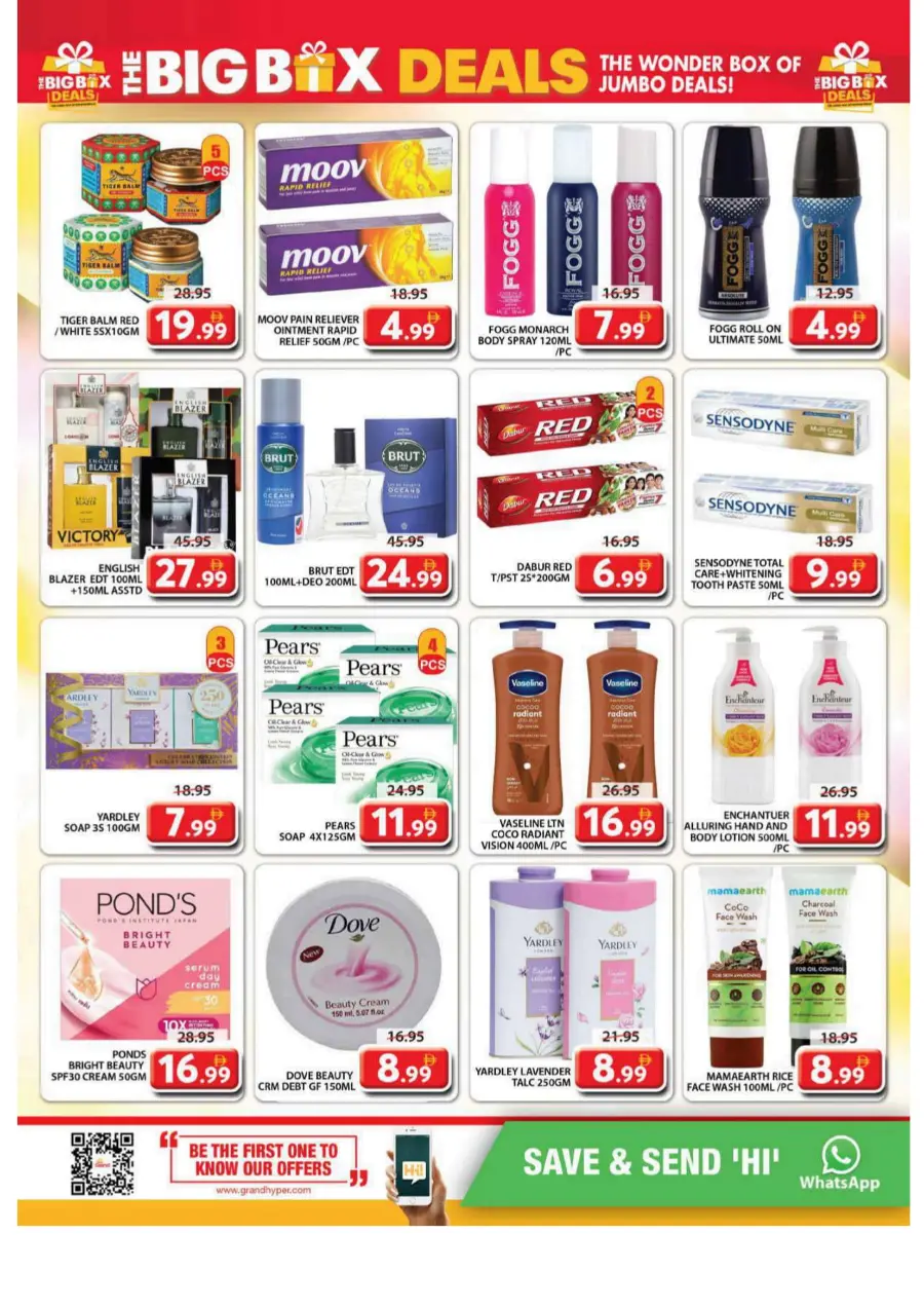 The Wonder Box Of Jumbo Deal In Grand Hypermarket Sharjah / Ajman