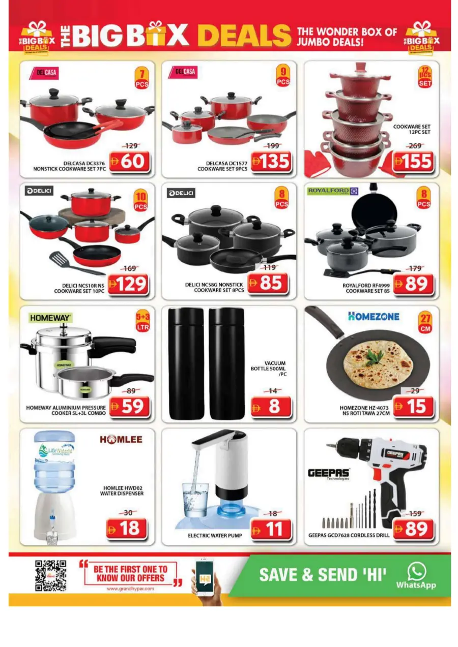 The Wonder Box Of Jumbo Deal In Grand Hypermarket Sharjah / Ajman