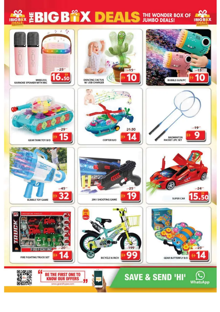 The Wonder Box Of Jumbo Deal In Grand Hypermarket Sharjah / Ajman