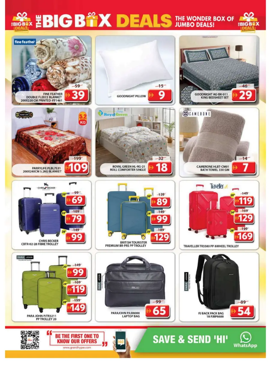 The Wonder Box Of Jumbo Deal In Grand Hypermarket Sharjah / Ajman