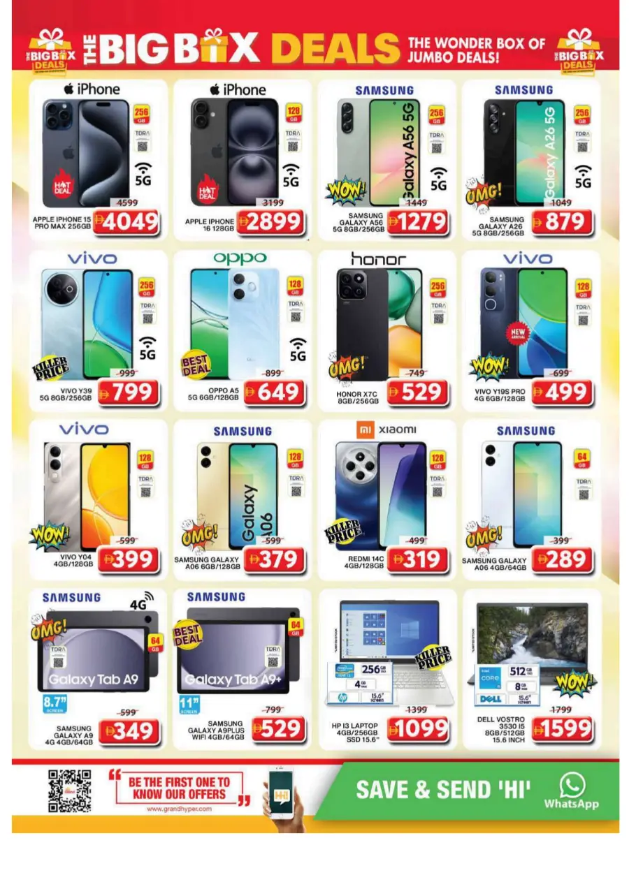 The Wonder Box Of Jumbo Deal In Grand Hypermarket Sharjah / Ajman