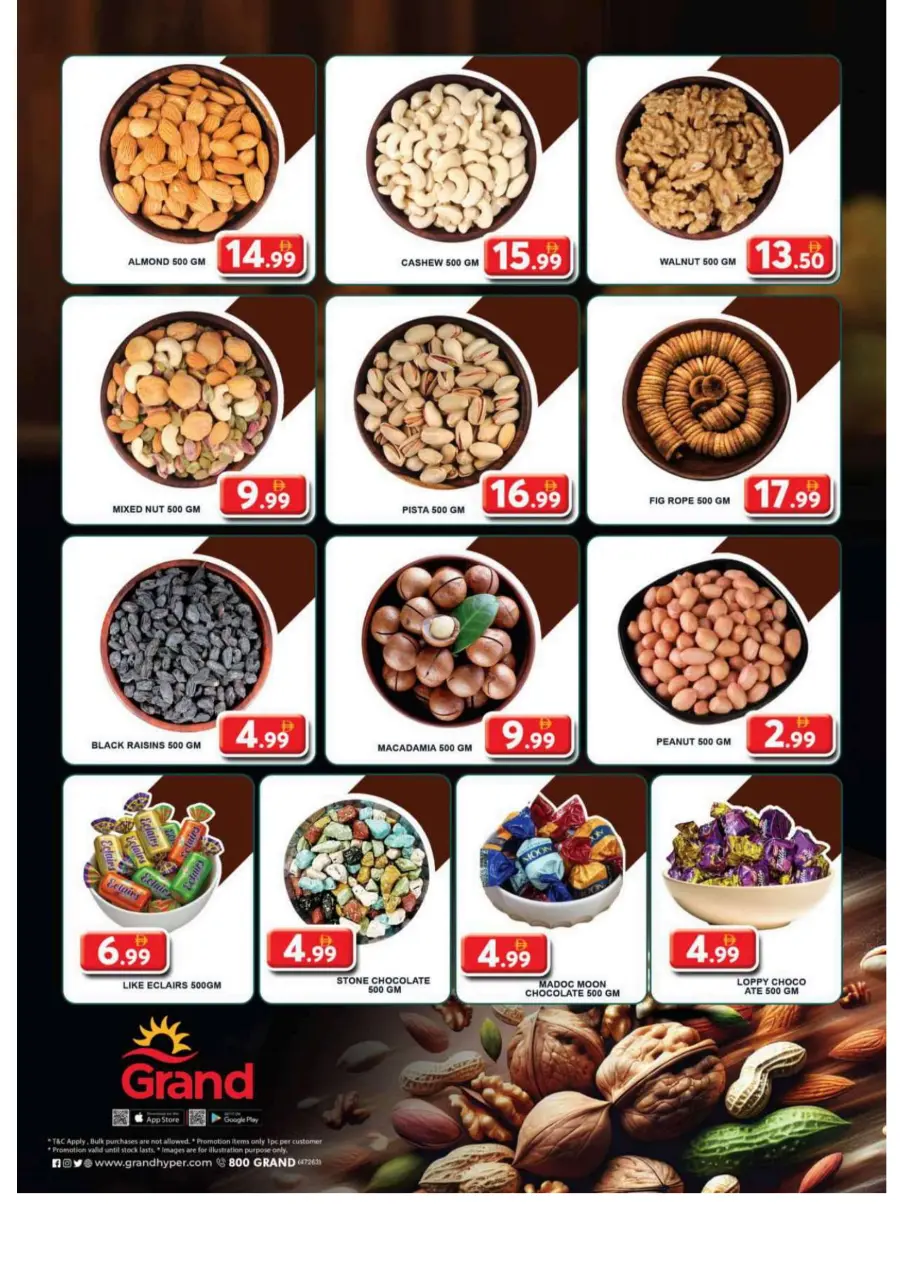 Bumber back to home bazar In Grand Hypermarket Sharjah / Ajman