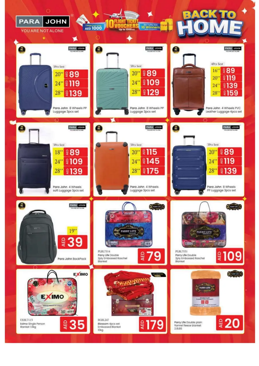 Bumber back to home bazar In Grand Hypermarket Sharjah / Ajman