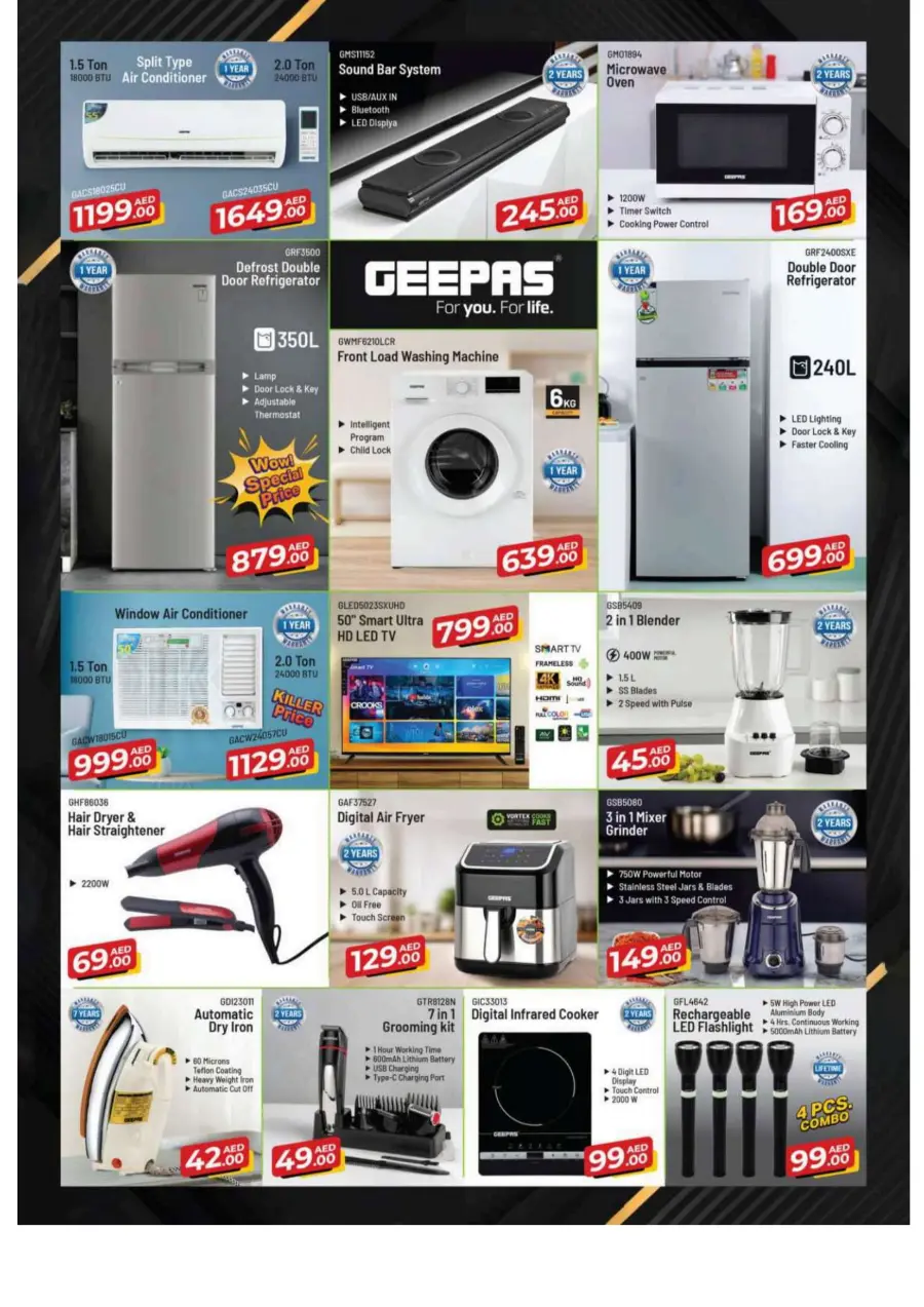 Bumber back to home bazar In Grand Hypermarket Sharjah / Ajman