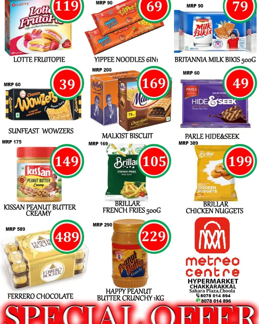 Friday Offer In Metro Centre Kannur