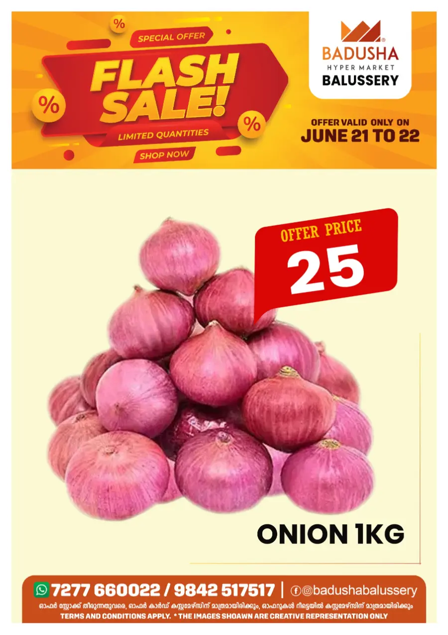 Flash sale In Badusha Hypermarket undefined