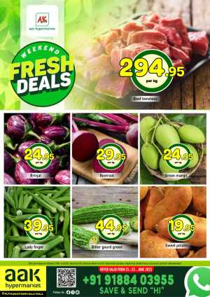 Fresh Deal In AAK Hypermarket Malappuram