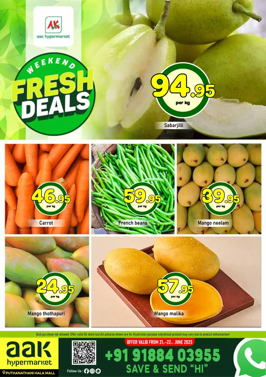 Fresh Deal In AAK Hypermarket undefined