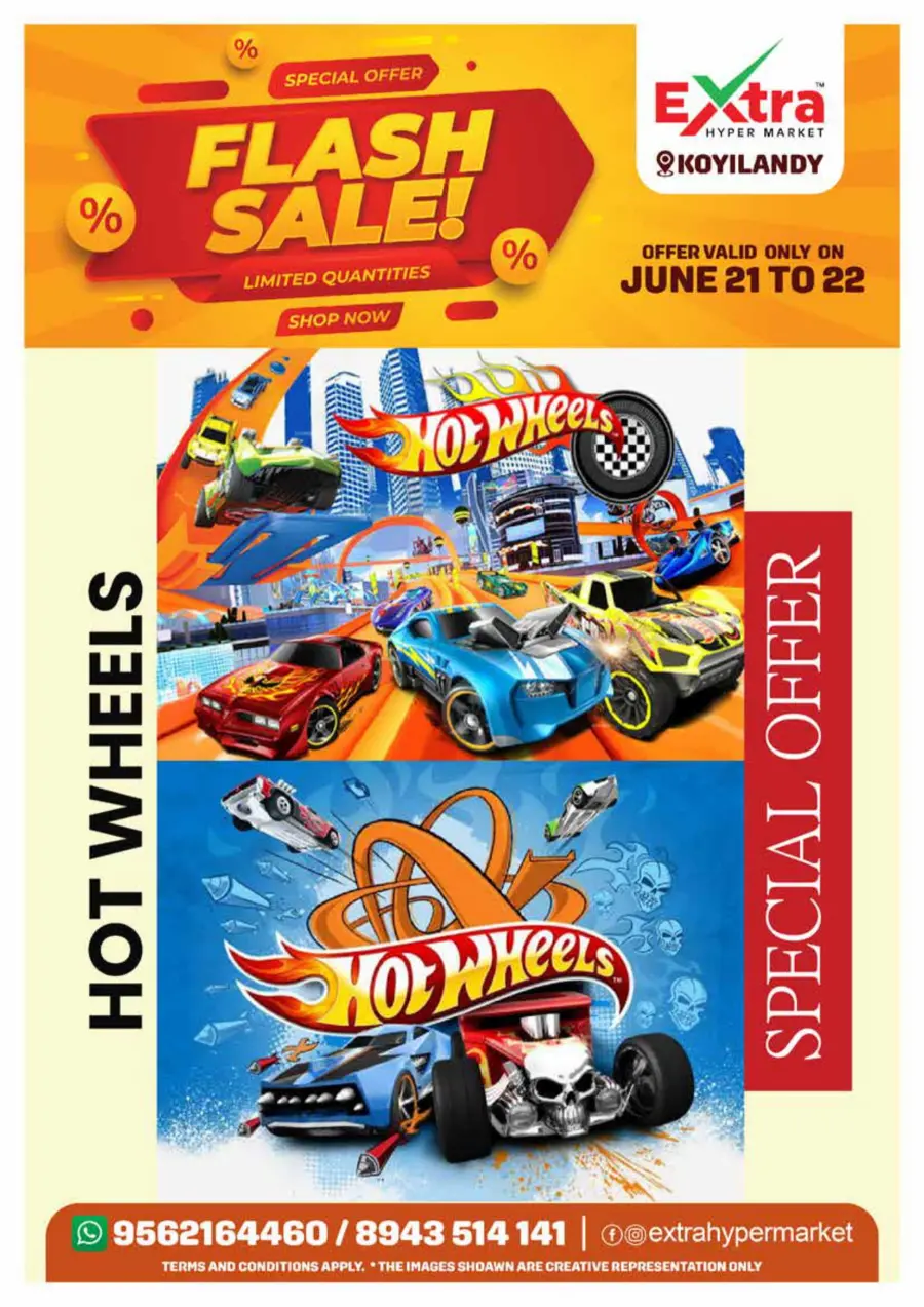 Flash sale In Extra hypermarket undefined