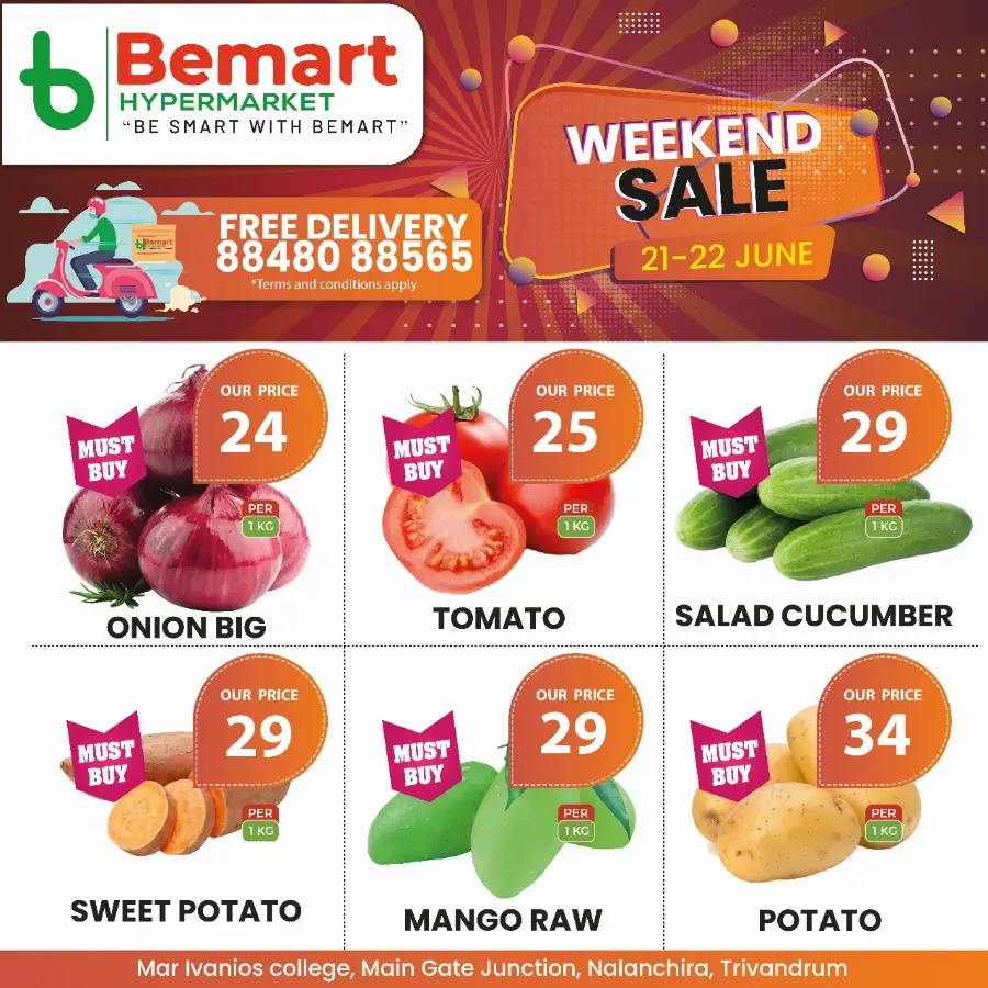 Weekend Sale In Bemart Hypermarket undefined