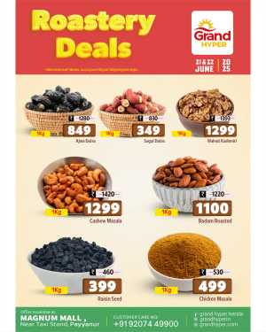 Fresh Deal In Grand Hypermarket Kannur
