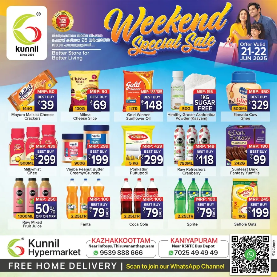 Weekend Special Sale In Kunnil Hypermarket Trivandrum