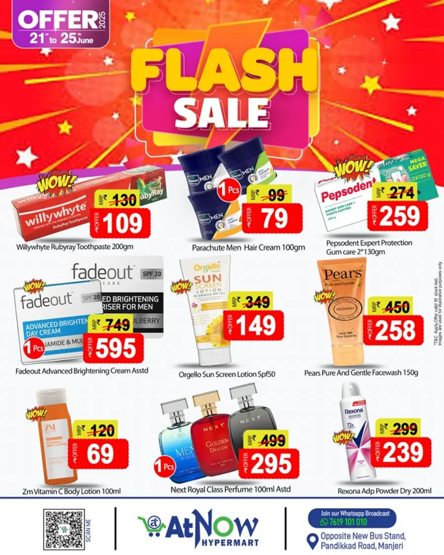 Flash Sale In At Now Hypermarket undefined