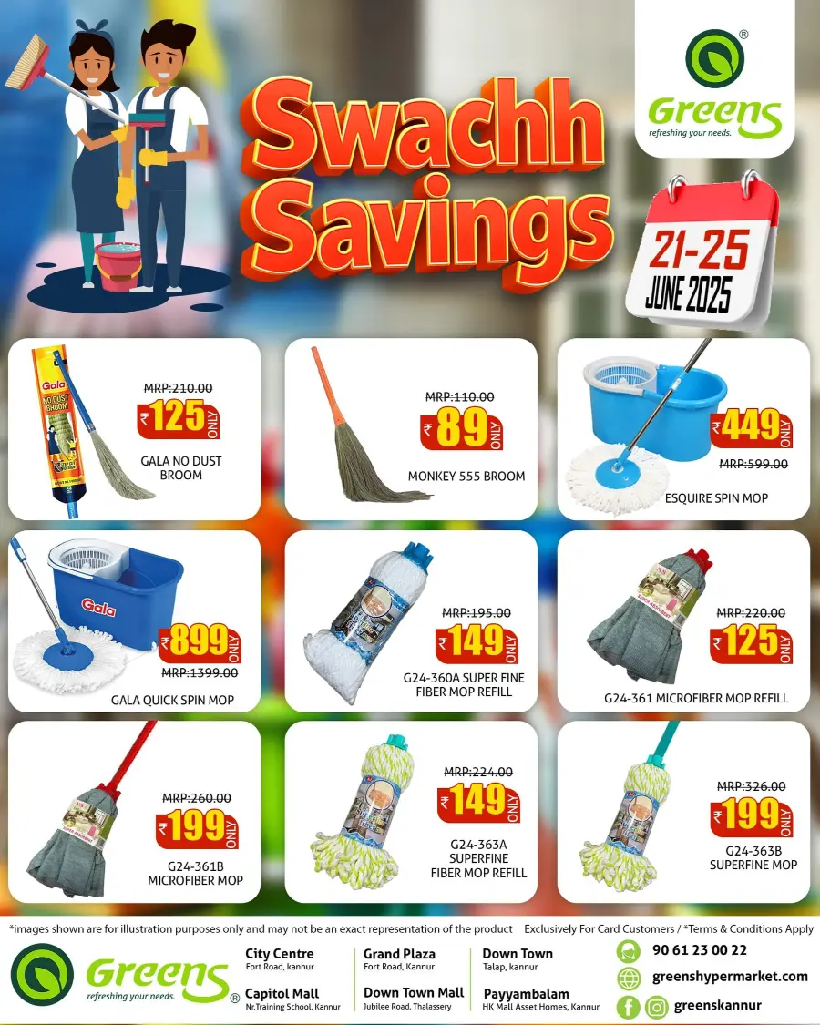 Mega offer In Greens Hypermarket undefined