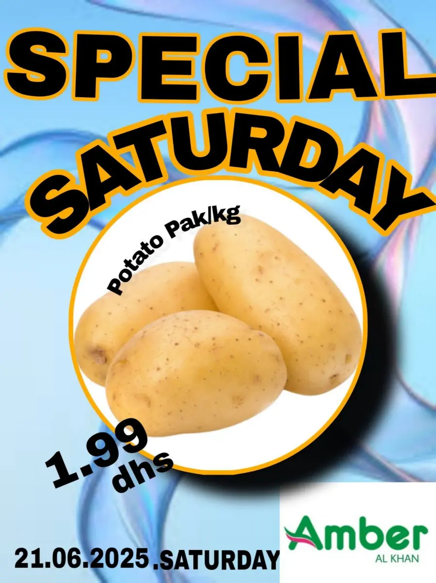 Saturday offer In Amber Hypermarket Sharjah / Ajman
