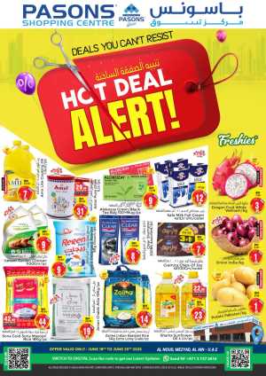 Hot Deals In Pasons Dubai,Al Ain