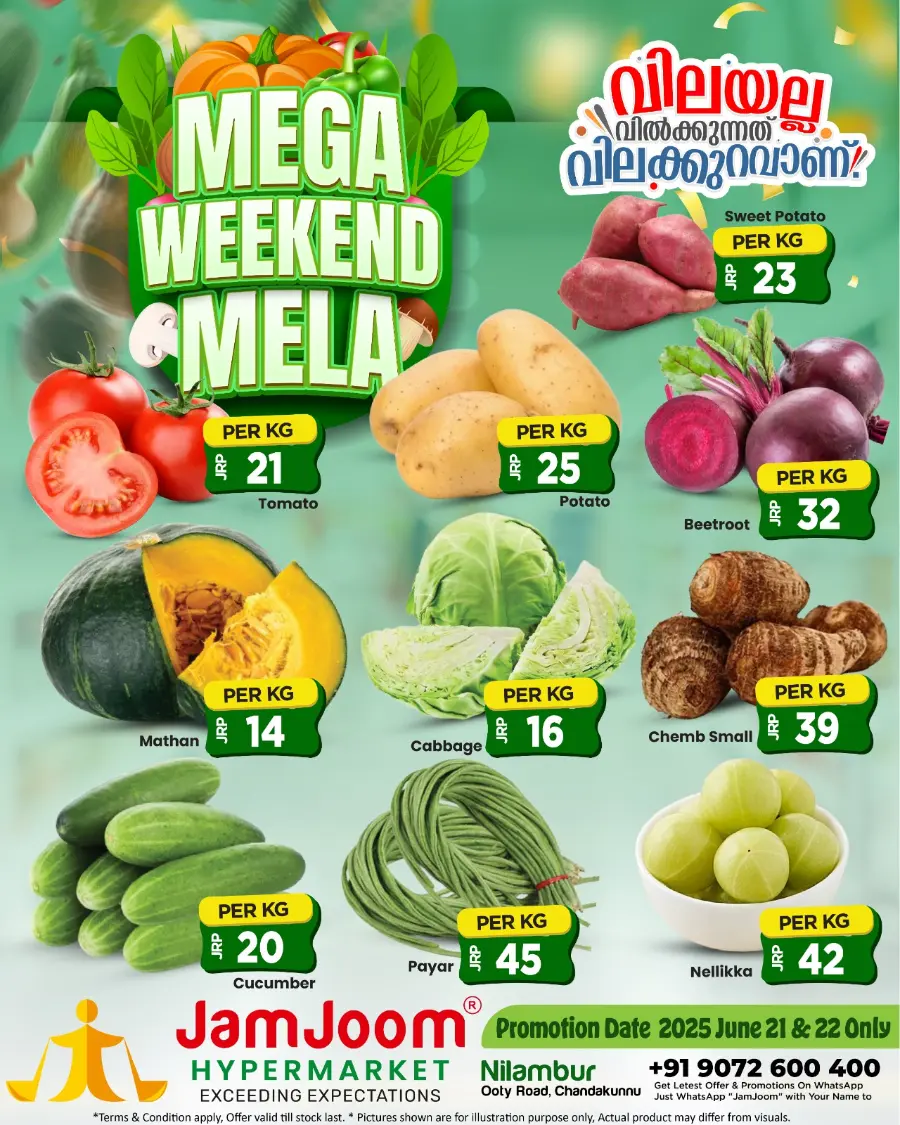 Mega Weekend Mela In JamJoom Hypermarket undefined