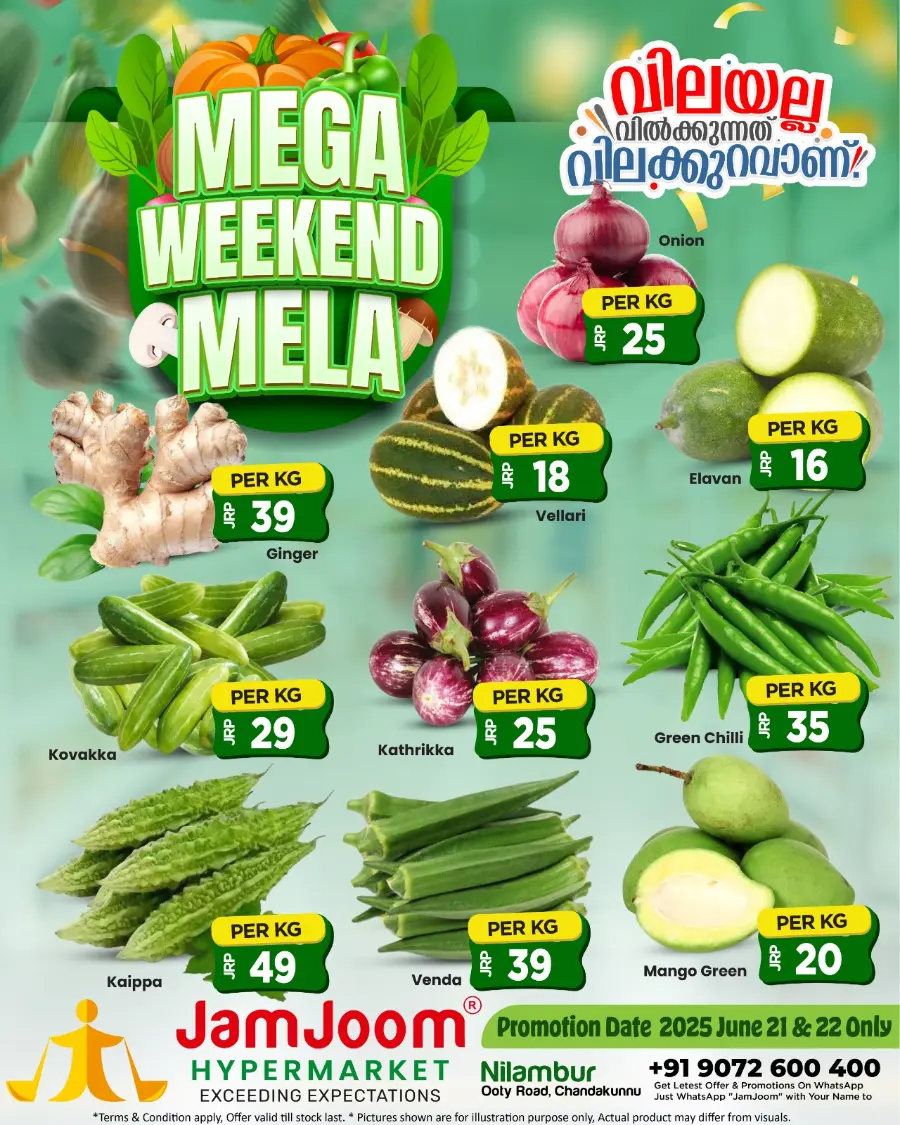 Mega Weekend Mela In JamJoom Hypermarket undefined