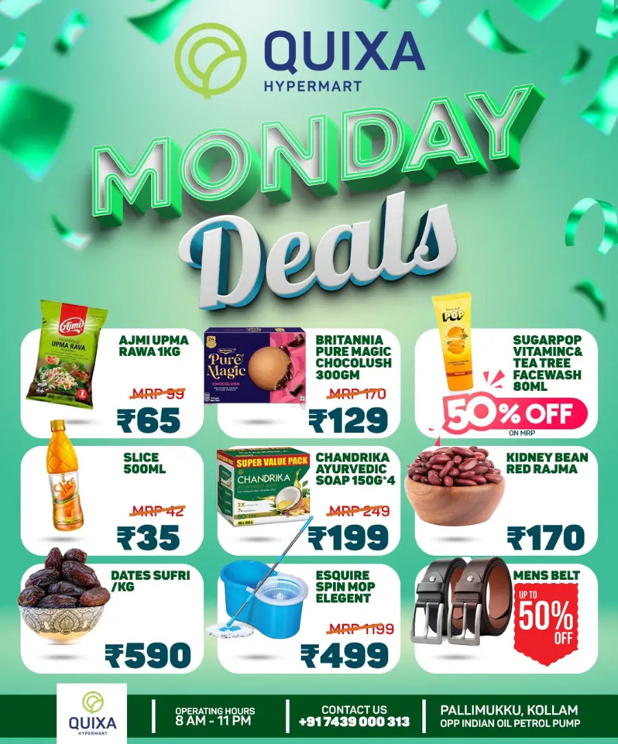 Monday Deal In QUIXA Hypermart undefined