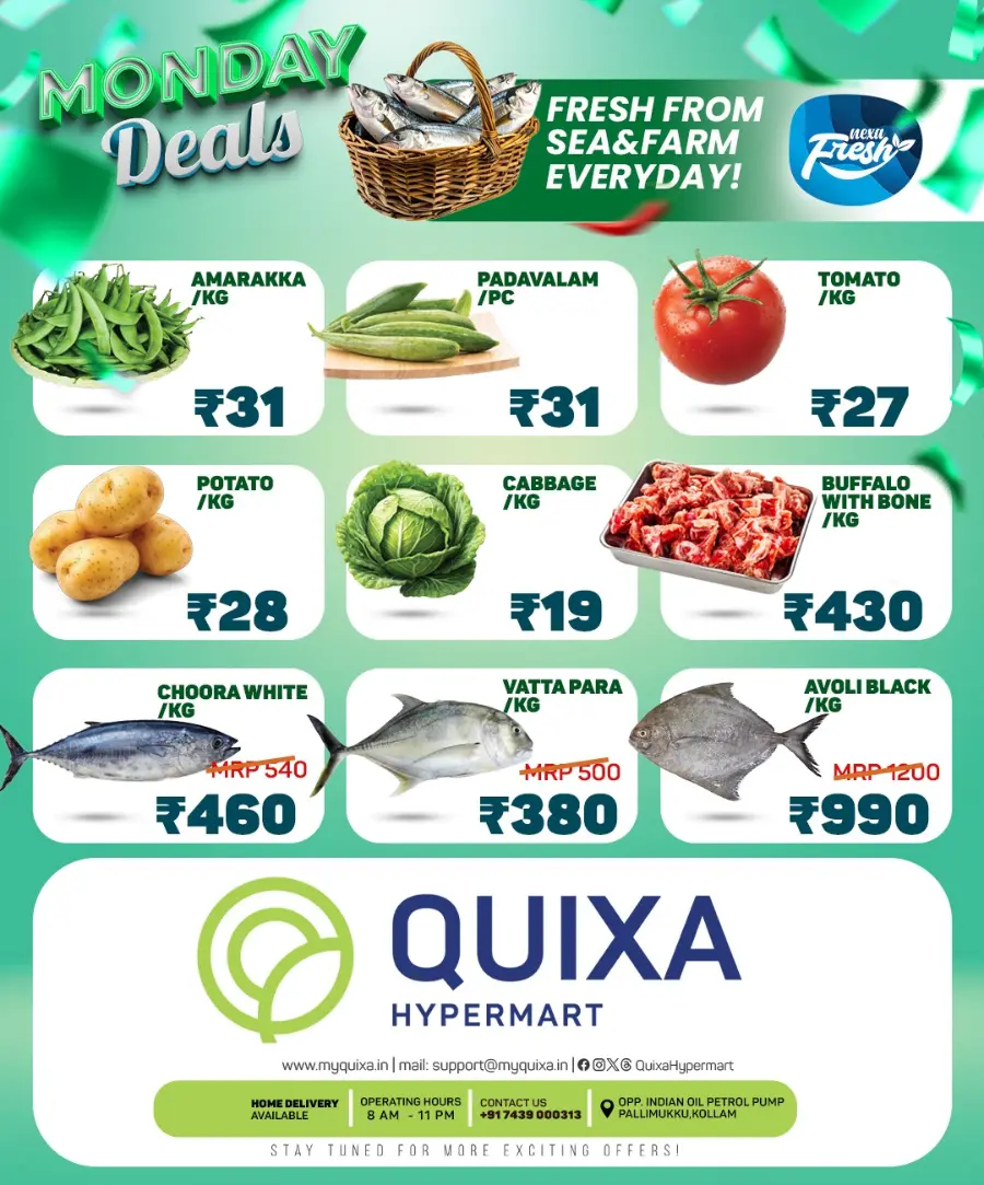 Monday Deal In QUIXA Hypermart undefined