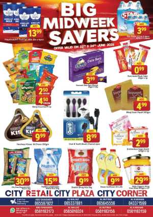 Big Midweek Savers In City Retail Dubai,Sharjah / Ajman