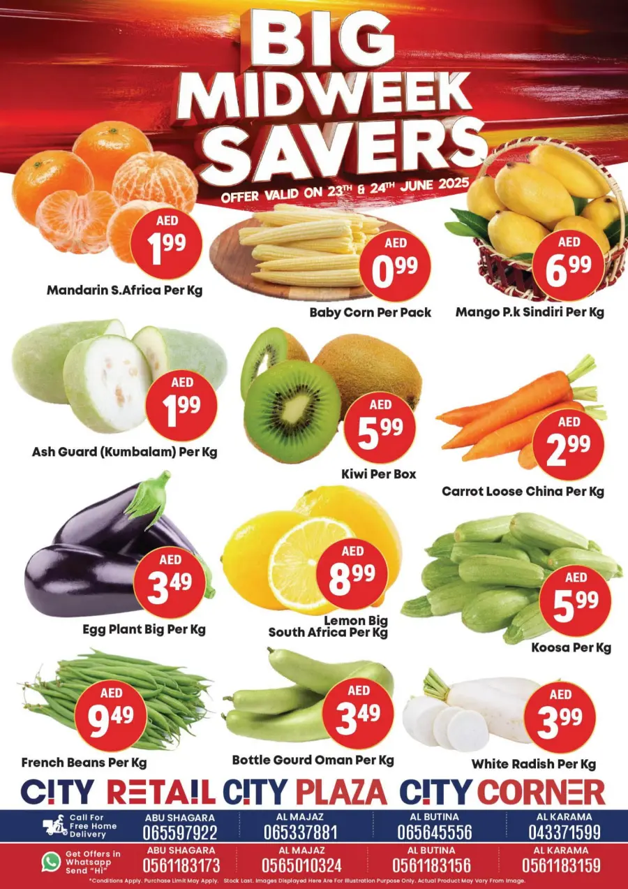 Big Midweek Savers In City Retail Dubai