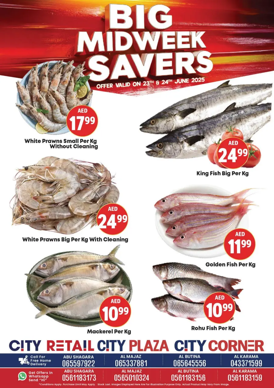 Big Midweek Savers In City Retail Dubai