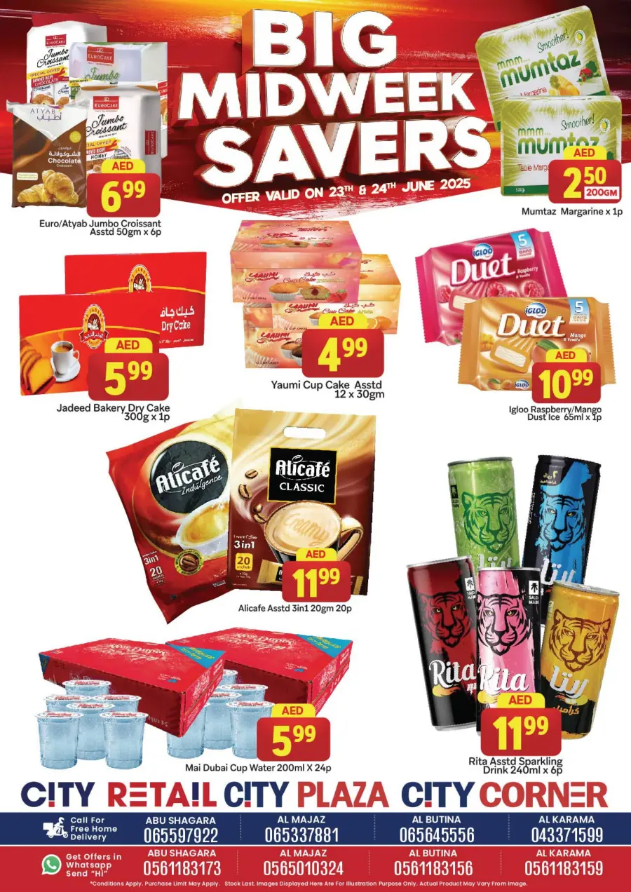 Big Midweek Savers In City Retail Dubai